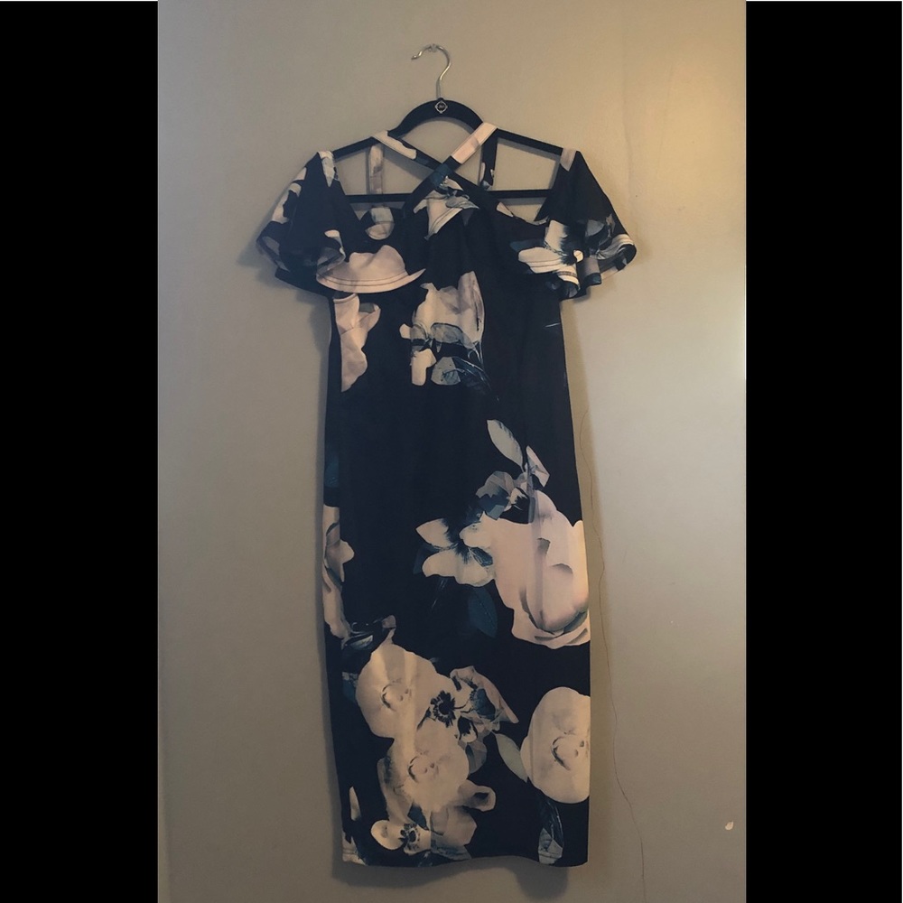 Floral Halter Dress